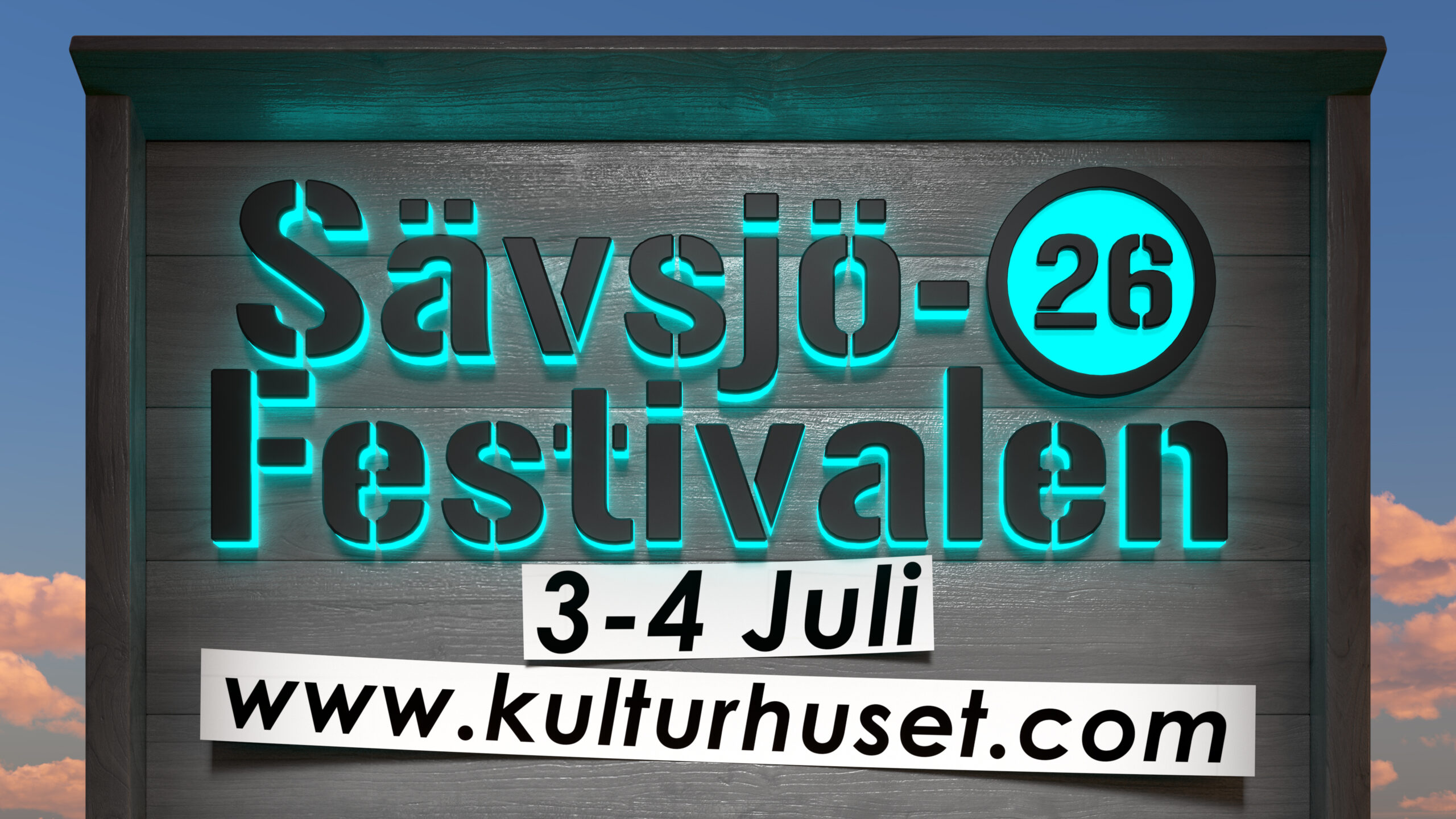 Sävsjö-Festivalen 2026 - Kulturhuset