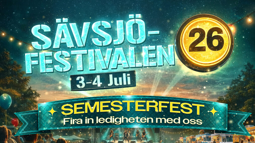 Sävsjö-Festivalen 2026 - Kulturhuset